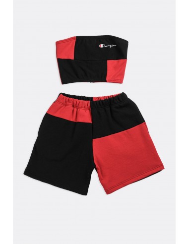 Rework Champion Patchwork Sweatshorts Set - XS pas cher 