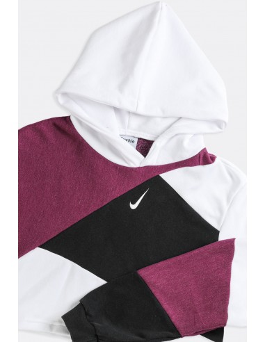 Rework Nike Patchwork Crop Sweatshirt - S shop