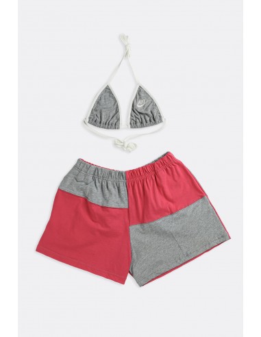 Rework Nike Patchwork Tee Shorts Set - M vente chaude votre 