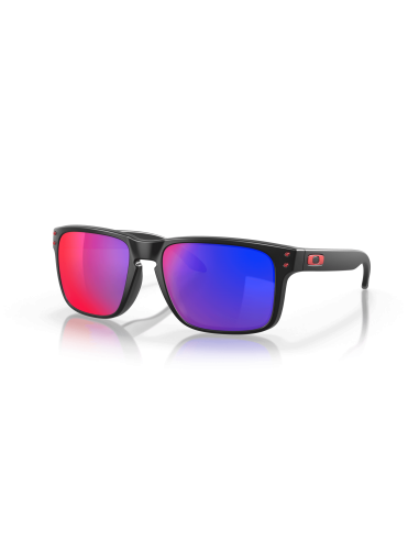 Holbrook Sunglasses - Matte Black/Red Iridium Lenses commande en ligne