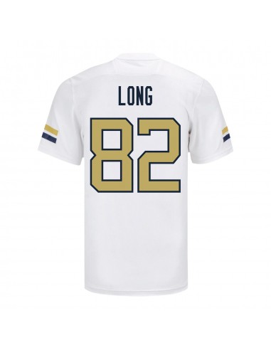 Georgia Tech Adidas Football Student Athlete 82 Jackson Long White Football Jersey prix