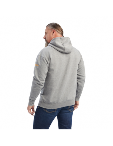 Rebar Workman Hoodie - Heather Grey JUSQU'A -70%! 