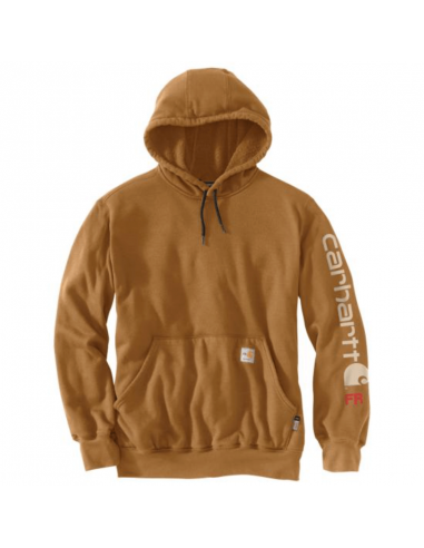 FR Long Sleeve Graphic Sweatshirt - Carhartt Brown Faites des économies