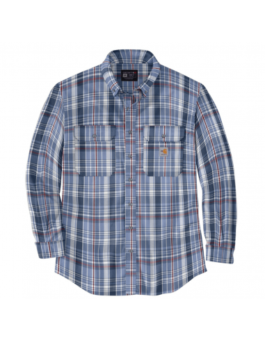 FR Rugged Flex Twill Plaid Shirt - Coastal pas cher chine