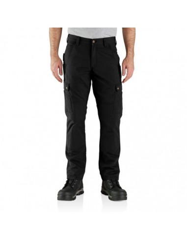 Rugged Flex® Relaxed Fit Ripstop Cargo Work Pant, Black Livraison rapide