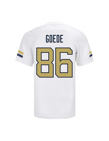 Georgia Tech Adidas Football Student Athlete 86 Ryland Goede White Football Jersey Comparez plus de prix