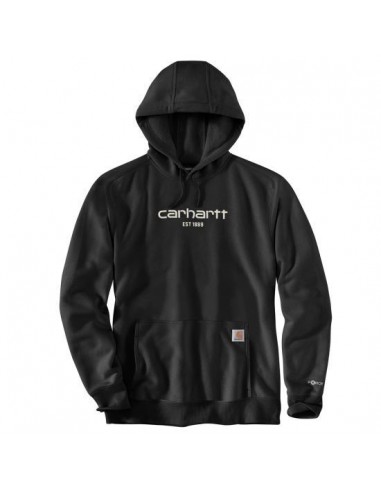 Force Relaxed Fit Lightweight Logo Graphic Sweatshirt - Black sur le site 