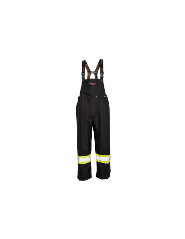 3907FRP Journeyman 300D Triloabl Rip-Stop FR Bib Pants - Black shop