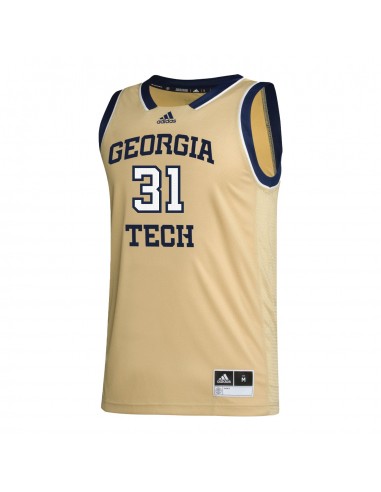 Georgia Tech Adidas Men's Basketball Student Athlete Sand Jersey 31 Duncan Powell pas cher