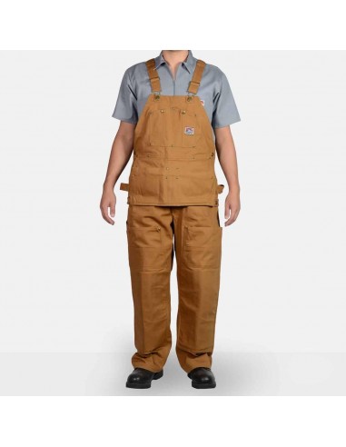 Carpenter Bib Overalls: Brown sur le site 