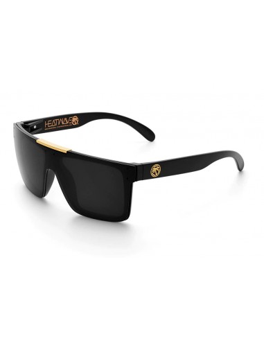 Quatro Sunglasses: Black/Gold -  Black Lens pas cheres