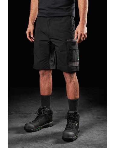 Lightweight Work Cargo Short - Black Véritable concentré