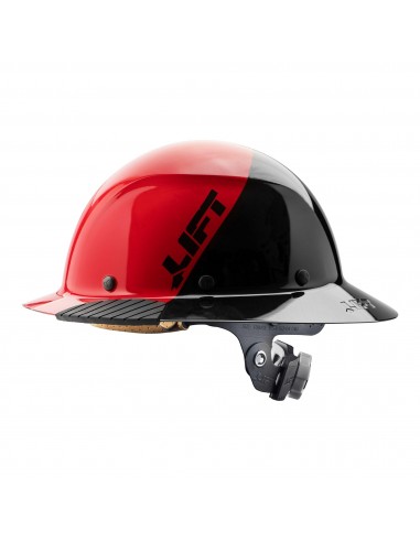 DAX FIFTY/50 RED FULL BRIM HARD HAT - Red / Black Profitez des Offres !