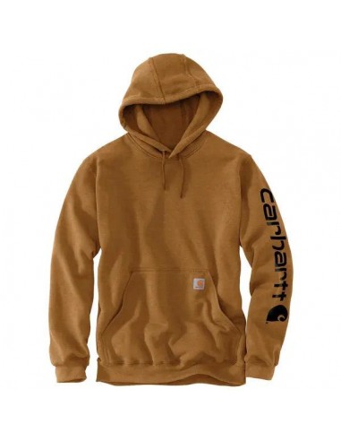 K288 Loose Fit Midweight Logo Sleeve Graphic Hoodie - Carhartt Brown soldes