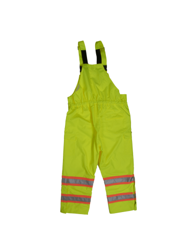 Safety Rain Bib Overall - Green le des métaux précieux