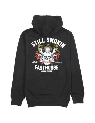 Smoke & Octane Hooded Pullover - Black offre 