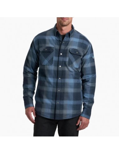 Joyrydr Long Sleeve Flannel Shirt - Blue Creek Par le système avancé 