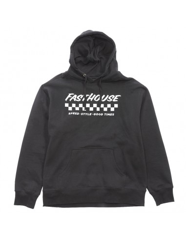 Apex Hooded Pullover - Black en ligne