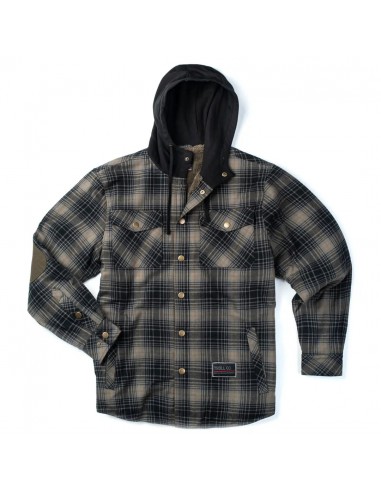 Grizzly Flannel Jacket - Black Grit En savoir plus