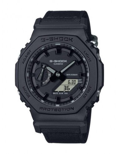 G-Shock Analog + Digital Cordura, Black meilleur choix