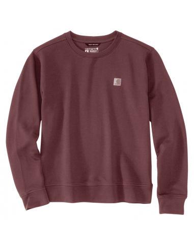 Relaxed Fit Midweight French Terry Crewneck Sweatshirt - Barnwood destockage