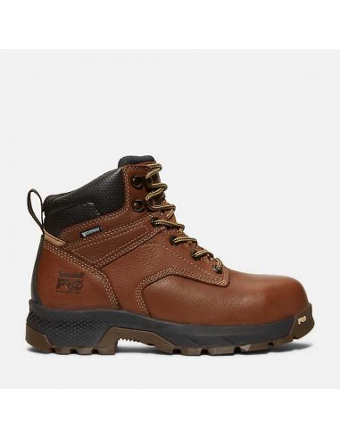 Women's TiTAN EV 6" Composite Toe Waterproof Work Boot - Brown Amélioration de cerveau avec