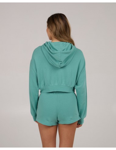 Women’s Catamaran Hoody, Sea Glass Pour