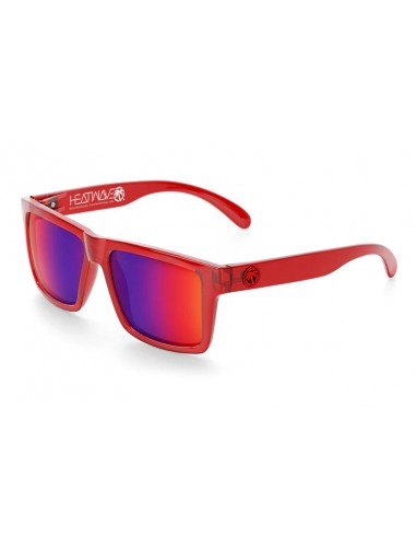 Vise Z87 Sunglasses: Neon Red Polarized Amélioration de cerveau avec