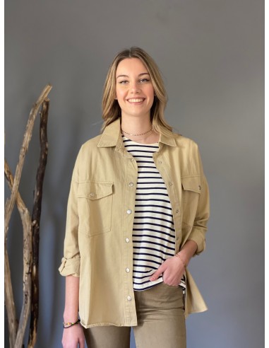 Sur Chemise Oversize beige CHELSEA prix pour 