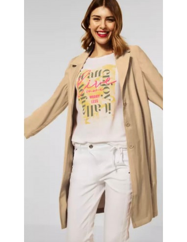 Trench en Cupro beige 211584 suggérées chez