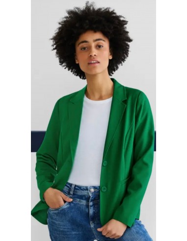 Blazer vert 211839 brillant des détails fins