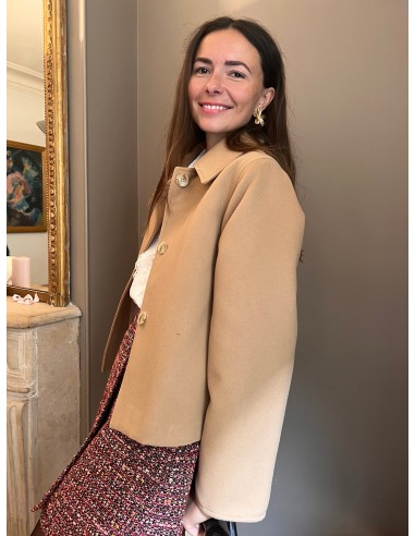 Manteau court Evy 2 coloris à prix réduit toute l'année