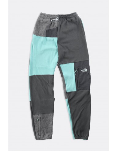 Rework Unisex North Face Patchwork Fleece Pant - XS de votre