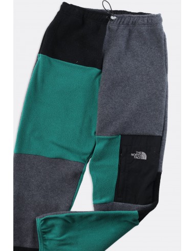 Rework Unisex North Face Patchwork Fleece Pant - S la chaussure